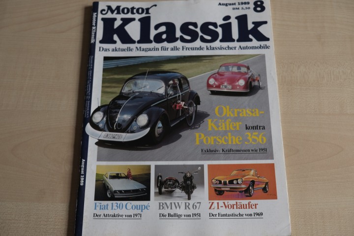 Motor Klassik 08/1989